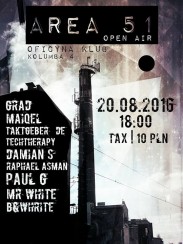 Koncert AREA 51 (open air) w Szczecinie - 20-08-2016