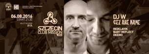 Koncert DJ W, Cez Are Kane, Reiklavik, Bart Reflect, Deeno w Szczecinie - 06-08-2016