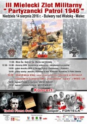 Koncert III Mielecki Zlot Militarny, rekonstrukcja bitwy  - 14-08-2016