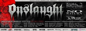 Koncert Thrash Mercenaries Tour with Onslaught, Mors Principium Est and No Return w Szczecinie - 24-09-2016