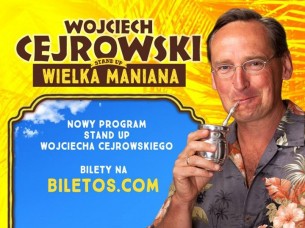 Koncert Boso do Gniezna! Nowy stand up "Wielka Maniana" w Gnieźnie - 05-10-2016