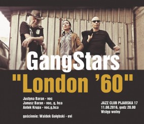 Koncert Gang Stars London '60 w Krakowie - 11-08-2016