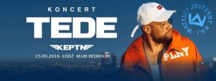 Tede KEPTN koncert przedpremierowy @Łódz Bedroom w Łodzi - 23-09-2016