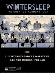 Koncert Wintersleep: 4.10.2016 Poznań, Pod Minogą - 04-10-2016