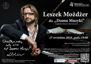Koncert Leszek Możdżer dla "Domu Muzyki". w Olsztynie - 15-09-2016