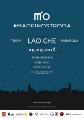 Koncert Lao Che, Tropy, Parabola w Ostródzie - 09-09-2016
