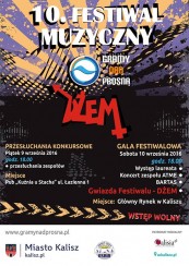 Bilety na 10 Festiwal Muzyczny Gramy nad Prosną