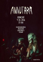 Annutara - koncert // Klubokawiarnia Meskalina // Poznań - 09-10-2016