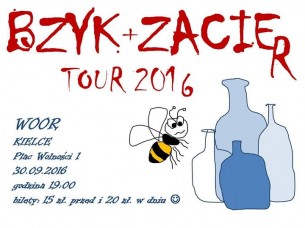 Koncert Bzyk i Zacier - Kielce, Woor - 30-09-2016