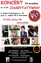 Koncert Charytatywny  w Warszawie - 24-09-2016