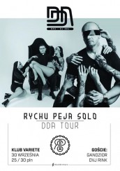 Koncert RPS (Rychu Peja Solo) DVJ Rink Gandzior + goście Katowice, Variete - 30-09-2016