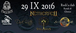 Koncert Netherfell, As Night Falls, Stelarius, Dark Letter w Gliwicach! - 29-09-2016