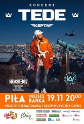 Koncert 19.11 Tede KEPTN Tour Bulencje Barka Piła - 19-11-2016