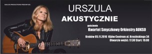 Koncert Urszula akustycznie z kwartetem smyczkowym AUKSO w Krakowie - 05-11-2016