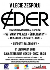 Koncert EDER - V LECIE - CHRZANÓW - 11-11-2016