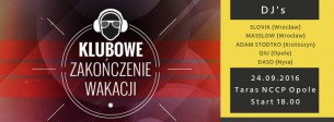 Koncert Slovik, Adam Stodtko, DJ QIU, DJ Daso, Masslow w Opolu - 24-09-2016