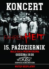 Koncert FahrenHeit w Sierpcu - Sierpecka Scena Muzyczna  - 15-10-2016