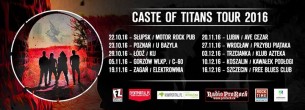 Koncert Rockasta/Sanity "Caste of Titans Tour" 23.10.16 Poznań U Bazyla - 23-10-2016