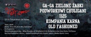 Koncert Od Nowa Punk Fest 2016 w Toruniu - 15-10-2016
