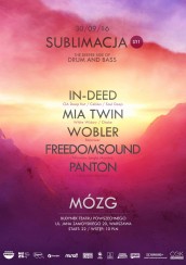 Koncert Indeed, Mia Twin, FREEDOM SOUND, Panton, Wobler w Warszawie - 30-09-2016