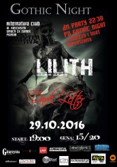 Koncert Lilith, Dark Letter w Poznaniu - 29-10-2016