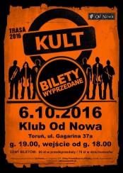 KULT koncert Toruń Pomarańczowa Trasa 2016 - 06-10-2016