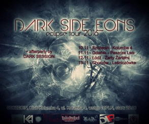 Koncert Dark Side Eons - Szczecin - Eclipse tour 2016 - 10-11-2016