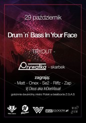 Koncert Drum 'n' Bass In Your Face w Głogowie - 29-10-2016