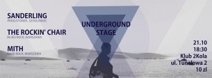 Koncert Underground Stage: Mith/The Rockin' Chair/Red Cape Wolf w Warszawie - 21-10-2016