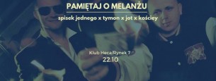 Koncert Pamiętaj O Melanżu // Spisek1 x Tymon x Jot x Kościey we Wrocławiu - 22-10-2016