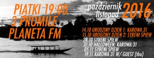 Koncert Gin Platonic w Warszawie - 05-11-2016