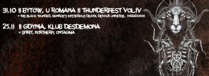 Koncert The Black Thunder, Sinful Carrion, Monroe's Mysterious Death, Devour Universe, Paradoxxx w Bytowie - 31-10-2016