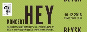 Bilety na Koncert Laureatów XX Mayday Rock Festival - Gwiazda HEY I BŁYSK