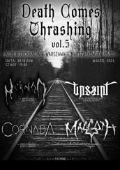 Koncert Death Comes Thrashing vol.5 w Warszawie - 28-10-2016