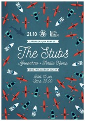 Koncert The Stubs, Afroporno, Fertile Hump 21.10.2016 | Żarty Żartami, Łódź - 21-10-2016