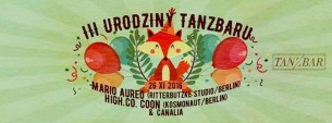 Koncert 3 Urodziny Tanz Baru! Mario Aureo & High.co.coon w Szczecinie - 26-11-2016