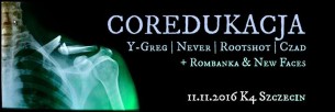 Koncert Coredukacja 45 | 11.11.16 w Szczecinie - 11-11-2016