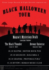 Koncert The Black Thunder/Monroes Mysterious Death / Szczecin / Kolumba4 - 29-10-2016