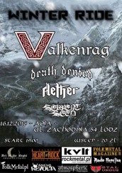 Koncert Valkenrag, Death Denied, Aether, Serpent Seed /10.12/ Łódź/ KIJ - 10-12-2016