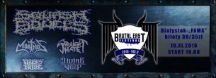 Koncert Brutal East Fest vol.IX w Białymstoku - 19-11-2016