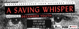 Koncert A Saving Whisper + December Youth 15.11 | Wrocław @Carpe Diem - 15-11-2016