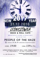 Koncert Sylwester 2016 / 2017 ~ Leśniczówka Rock'n'Roll Cafe w Chorzowie - 31-12-2016