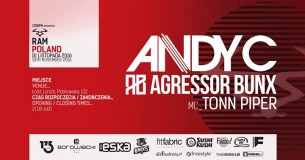 Koncert RAM Poland - Andy C + Agressor Bunx w Łodzi - 10-11-2016