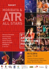 Koncert Moribaya & Around The Rhythm All Stars w Warszawie - 03-12-2016
