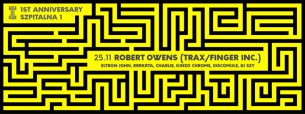 Koncert Legendarne Urodziny: Robert Owens (TRAX Records, Fingers Inc.) w Krakowie - 25-11-2016