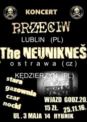 Koncert Przeciw, THE NEUNIKNES w Rybniku - 25-11-2016