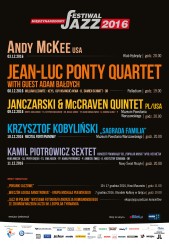 Bilety na Jean Luc Ponty Quartet with guest Adam Bałdych - Międzynarodowy Festiwal JAZZ 2016