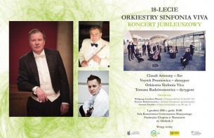 Koncert 18-lecie Orkiestry Sinfonia VIVA w Warszawie - 01-12-2016