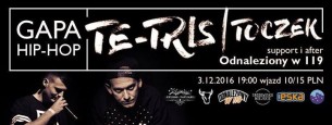 Koncert Te-Tris i Toczek: ♫ Hip-Hop ♫ | GAPA 2016 w Warszawie - 03-12-2016