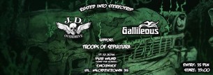 Koncert RIS: J. D. Overdrive, Gallileous, Troops of Sepultura w Chojnicach - 17-12-2016